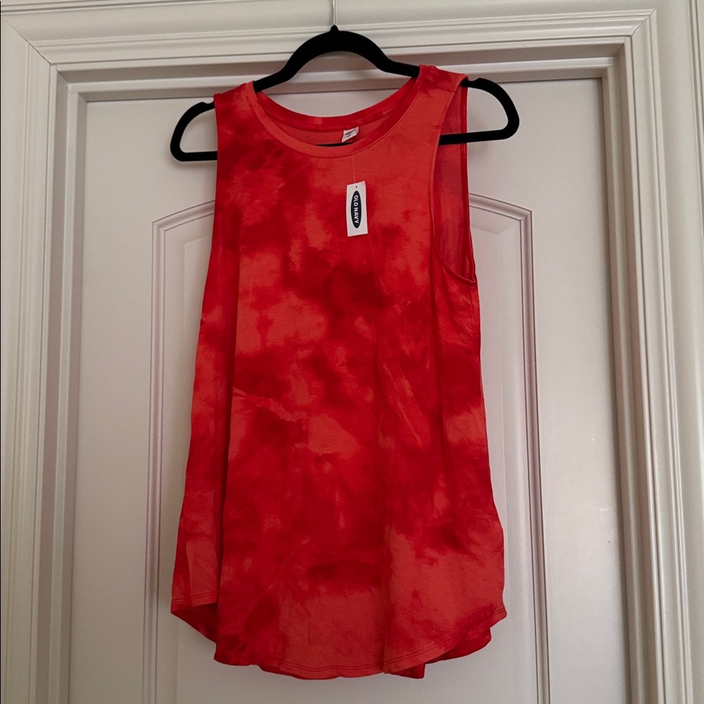 New Old Navy Luxe Red Top